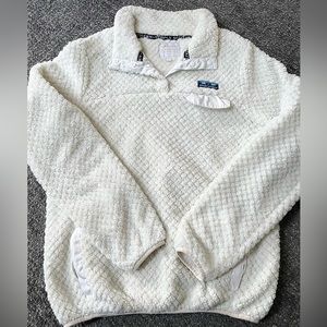 Simply Southern 1/4 Snap Crème Fleece